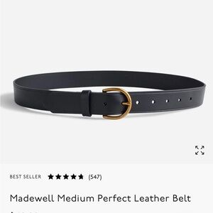 Madewell Medium Leather Belt